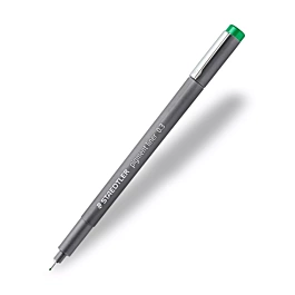 Marcador pigmentado calibrado Verde Staedtler 0,3mm