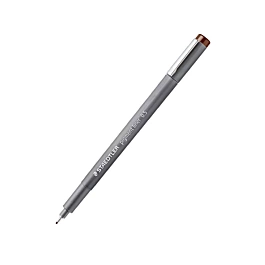 Marcador calibrado para delineador pigmentado Staedtler Brown 0,3mm