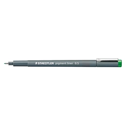 Marqueur liner pigmenté calibré Vert Staedtler 0.5mm