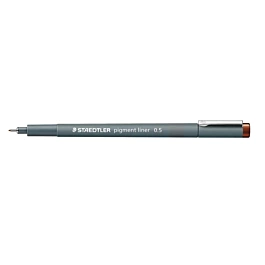 Marqueur calibré Staedtler Brown pigment liner 0,5 mm