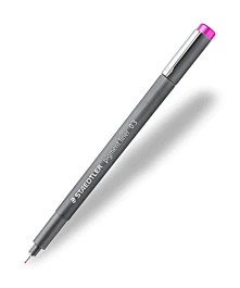 Marcador calibrado Staedtler Fuchsia Pigment Liner 0,3 mm
