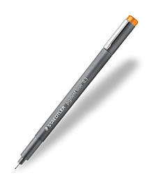 Marcador calibrado Staedtler Light Brown Pigment Liner 0,3 mm