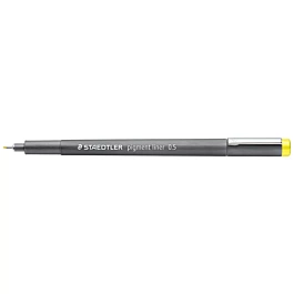 Staedtler Marqueur calibré à pigment jaune 0,5 mm
