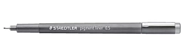 Marqueur liner pigmenté calibré Gris Staedtler 0.5mm