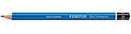 Lápis de grafite Lumograph 100 Staedtler 3H