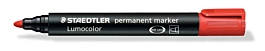 Staedtler Rode Lumocolor permanente ronde marker