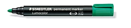 Staedtler Lumocolor groene permanente ronde marker