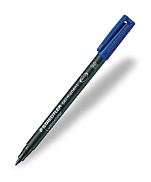 Staedtler Lumocolor S Marqueur permanent bleu
