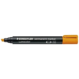 Staedtler Lumocolor Marqueur biseauté permanent orange