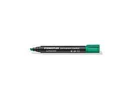 Staedtler Lumocolor Marqueur biseauté permanent vert