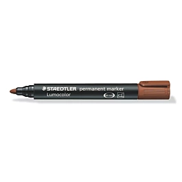 Staedtler Lumocolor Bruin Permanente Ronde Marker