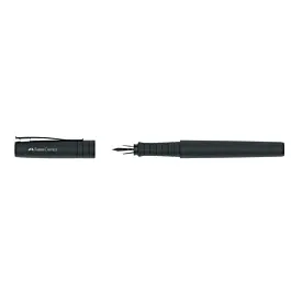 Penna stilografica nera Poly Faber-Castell F