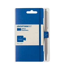 Sujeción adhesiva para bolígrafos azul real Bauhaus 100 Leuchtturm1917