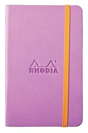 Cuaderno WebNoteBook Rígido Líneas Lila  Rhodia A6