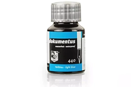 Tinta azul claro Dokumentus Rohrer & Klingner 50ml