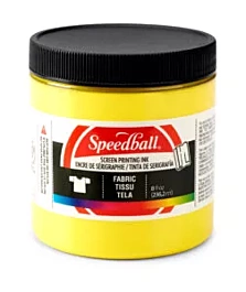Atrament do sitodruku na tkaninach Speedball w kolorze żółtym 236ml