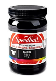 Tinta para serigrafía textil negra Speedball 946ml