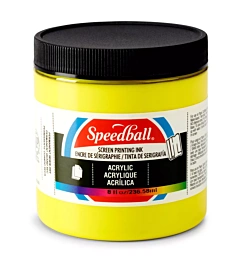 Encre acrylique pour sérigraphie Yellow Speedball 236 ml