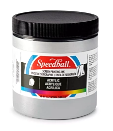 Encre acrylique pour sérigraphie Silver Speedball 236 ml