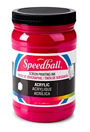 Inchiostro acrilico Magenta Speedball per serigrafia 946ml