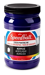 Inchiostro serigrafico acrilico Violet Speedball 946ml