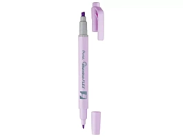 Rotulador Doble Punta Illumina Flex Violeta Pastel Pentel