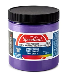 Encre de sérigraphie opaque pour tissu Amethyst Speedball 236 ml
