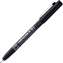 Cienkopis skalibrowany czarny Cartoonist Mangaka Zig 03
