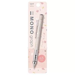 Blister Portaminas rosa beige profesional mecanizado Mono Graph Tombow