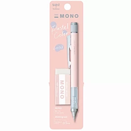Potlood en gum set Roze Mono Graph Tombow 0,5mm