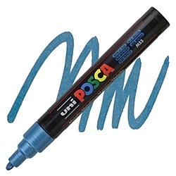 Rotulador Uni Posca PC5M Azul Metálico