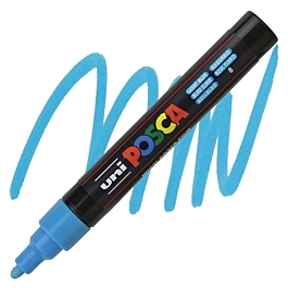 Rotulador Uni Posca PC5M Azul claro