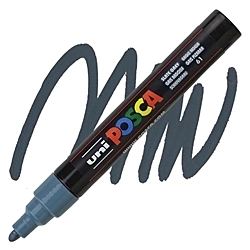 Rotulador Uni Posca PC5M Gris Pizarra