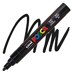 Rotulador Uni Posca PC5M Negro