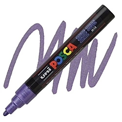 Rotulador Uni Posca PC5M Violeta Metálico 