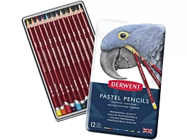 Caja metálica 12 lápices Pastel Derwent