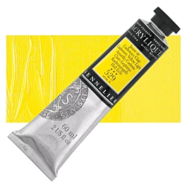 Extra-fine acrylic tube 529 legitimate light cadmium yellow S6 Sennelier 60ml