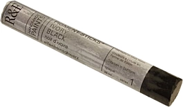 Barra de pigmento al óleo Ivory Black RF2112 R&F 38ml