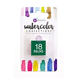 Aquarelverf, middelgroot godet, Prima 18 Palms