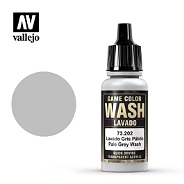 Pintura modelismo 202 Gris Pálido Game Color Wash Vallejo 17ml