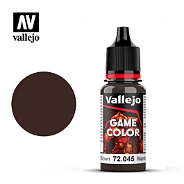 Pintura modelismo 045 Marrón Carbonizado Game Color Vallejo 17ml