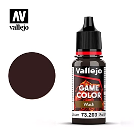 Pintura modelismo 203 Sombra Game Color Wash Vallejo 17ml
