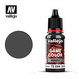 Pintura modelismo 054 Gris Metalizado Oscuro Game Color Vallejo 17ml