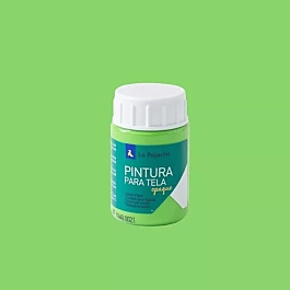 La Pajarita Opaque Fabric Paint Parrot Green 35 ml