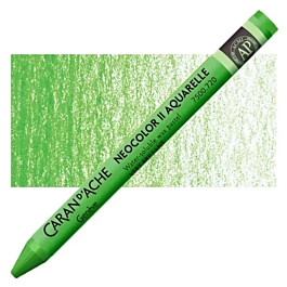 Cera 720 Verde brillante Neocolor II Aquarelle Caran D'Ache