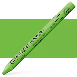 Cera 230 Verde amarillo Neocolor I Caran D'Ache