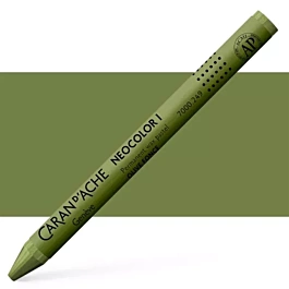 Cera 249 Oliva oscuro Neocolor I Caran D'Ache