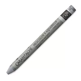 Cera 498 Argento Metallizzato Neocolor II Aquarelle Caran D'Ache