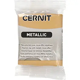 Arcilla polimérica Cernit Metalic Dorado 56g