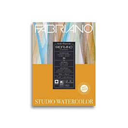 Fabriano 20H Hot Press Satin Watercolor Pad 23x30cm 200g/m²